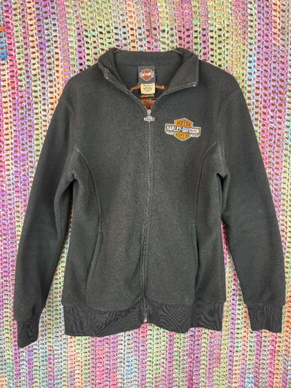 Harley Davidson Tuscon Full-Zip Fleece Jacket (Size S)
